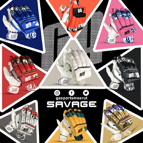 GA Savage Batting Gloves