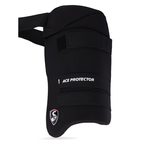 SG Combo Ace Protector Batting Thigh Pad - Black