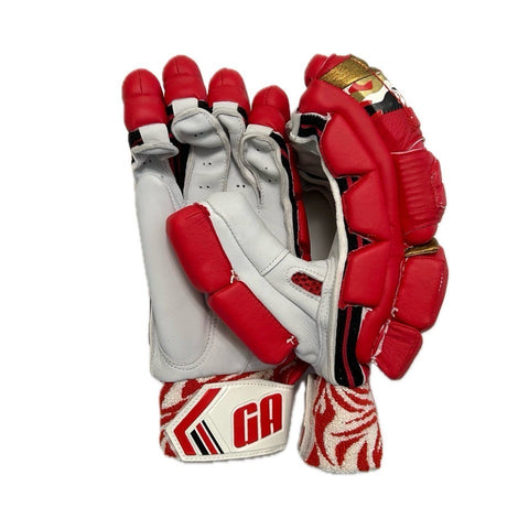 GA Savage Batting Gloves - Red