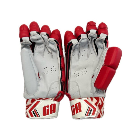 GA Savage Batting Gloves - Red