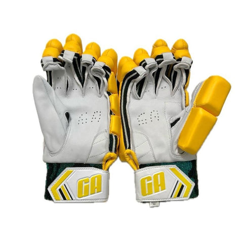 GA Savage Batting Gloves - Yellow