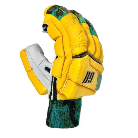 GA Savage Batting Gloves - Yellow