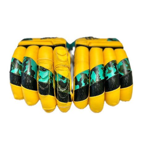 GA Savage Batting Gloves - Yellow